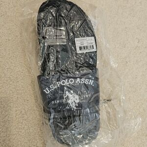 U.S. Polo Assn. Navy Slides